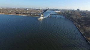 Корабль «Григорий Куропятников» в Николаеве (Drone video)