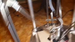 3KU Delta 3D принтер из Китая. Первая печать.