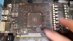 Ремонт видеокарты Asus Radeon R9 290. Замена GPU.