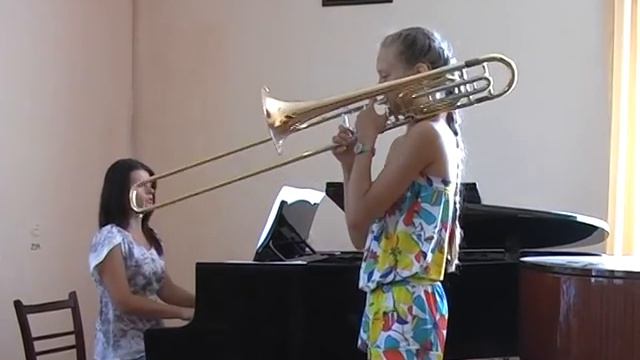 Bellini Kasta Diva Trombone Rehersal смотреть онлайн