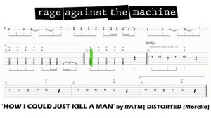 Rage Against the Machine - How I Could Just Kill a Man / Guitar Tab / Backing Track