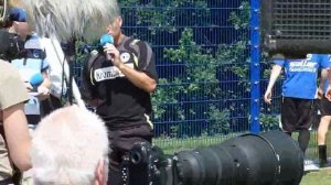 Thomas Gerstner Interview Trainingsauftakt Arminia Bielefeld, 25.06.09