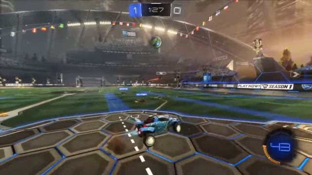 Rocket League with a Battle Bus смотреть онлайн