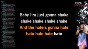Shake It Off - Taylor Swift | Karaoke ♫