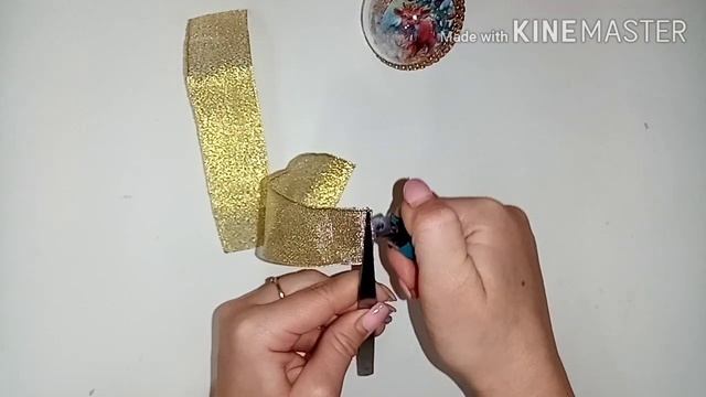 Самый ОРИГИНАЛЬНЫЙ новогодний подарок! / Новогодний шар с фото/ канзаши/ Шар на елку своими руками