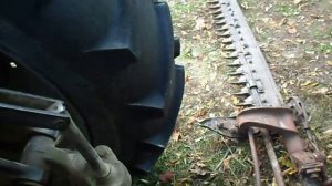 Косилка КС-2,1 Регулировка подъема режущего аппарата