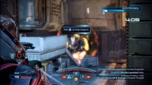 Mass Effect 3 Demo - Multiplayer - Firebase Ghost - Turian Sentinel - Part 2