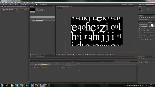 Как сделать рандомный текст в Adobe Aftor Effects с плагином animation composer смотреть онлайн