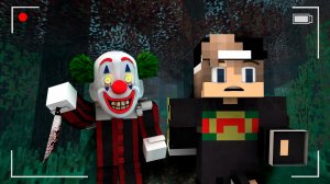 КЛОУН ХОЧЕТ УБИТЬ МЕНЯ. Minecraft хоррор