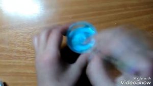 Слайм из двух ингредиентов !!! ( зубная паста и сода )