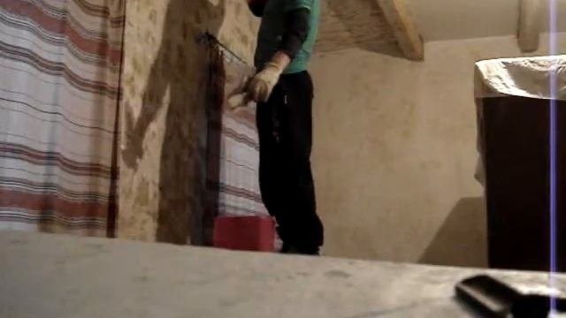 Снимаем побелку