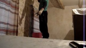 Снимаем побелку