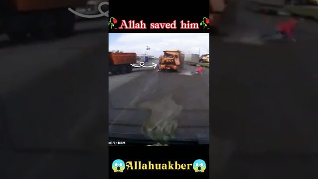 Accident of two trucks😭 #humanity #islamictypist2.0