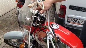 Ява 350/634/5, 1977 года выпуска. Зажигание  Vape  12 v.