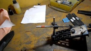 Про угол заточки ножа.