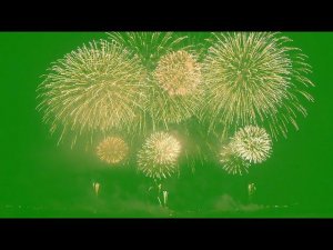Fireworks Green Screen Animation Effect Chromakey Overlay Футаж Фейерверк 7 Эффект хромакей