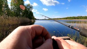 ЛОВЛЯ КРАСНОПЕРКИ НА САМОДЕЛЬНЫЙ ПОПЛАПОППЕР