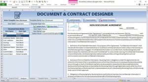 How To Design, Fill & Send Unlimited Documents & Contracts In Excel Without 3rd Party Apps [Part 1]