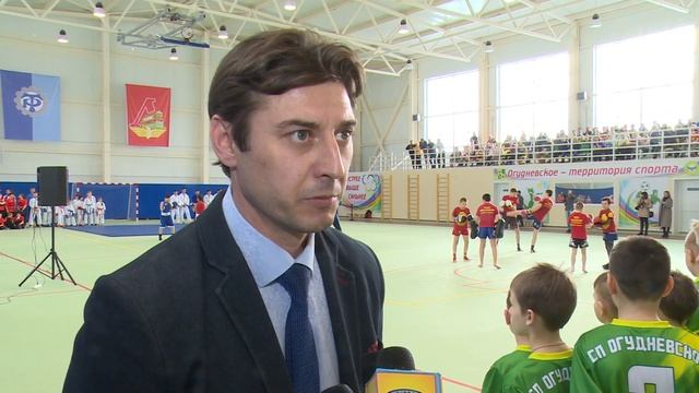 Открытие ФОКа с залом для единоборств в  Огудневском. смотреть онлайн