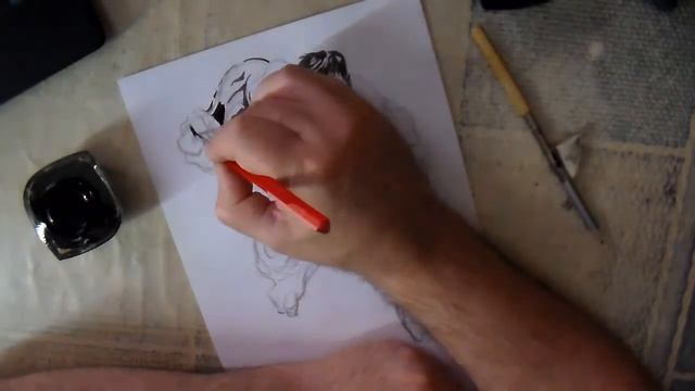 How to Draw a Hulk. Drawing Hulk Pencil and ink