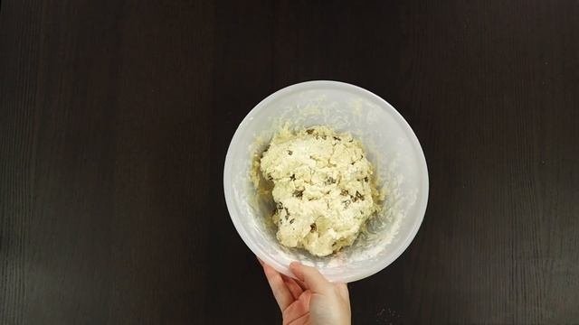 Творожные колечки с изюмом! Быстро и просто!