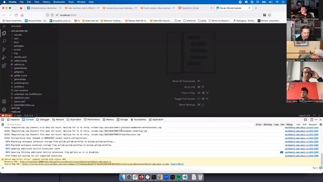 VSCode Workflow: Maintainer onboarding session (2023-10-26) смотреть онлайн