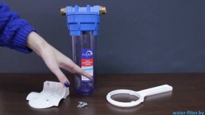 Обзор магистрального фильтра Гейзер 1П прозрачный корпус