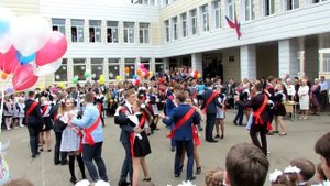 Последний звонок, вальс, школа №36, г. Саранск