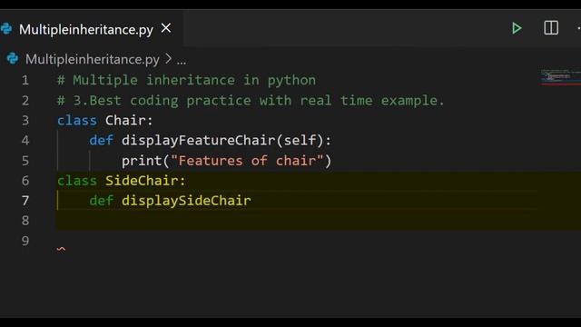 # 8 Multiple Inheritance in Python | Python OOP смотреть онлайн
