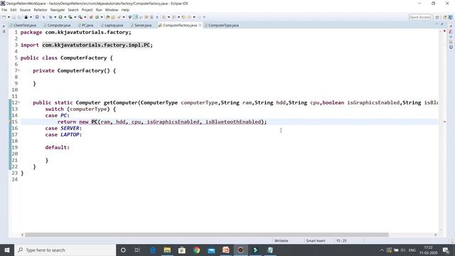 How to Implement Factory Design Pattern in Java ? || Factory Design Pattern Advantages ?