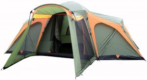 Сборка и разборка палатки Envision 4+2 Camp
