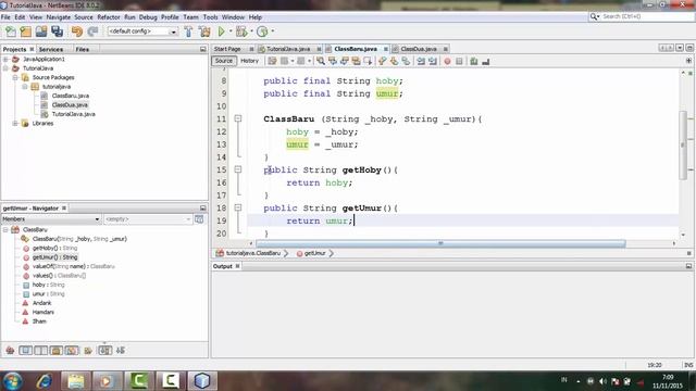 Tutorial Java dengan Netbeans - 34 Tutorial Pengenalan Enumerasi / Enumeration смотреть онлайн
