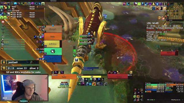Atal Dazar +26 - Resto Druid (Zmug) PoV смотреть онлайн
