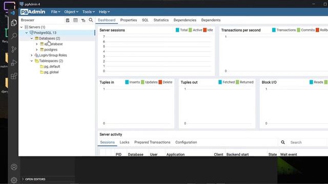 How to connect django with postgresql database || django postgresql 2021
