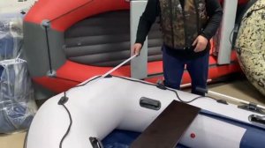 супер лодка ПВХ широкая высокий борт- 50 балон. размер 3200