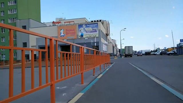 Нижний Новгород, вид снизу. Бурнаковская 105 - Народная 38 смотреть онлайн