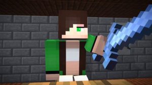 ПРОСТО ПЫЛЬ ПОПАЛА В ГЛАЗ, АНИМАЦИЯ МАЙНКРАФТ