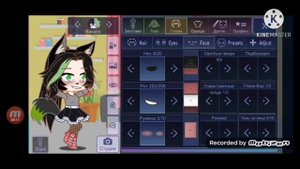 как сделать что бы глаза смотрели в другую сторону( гача клуб✌️)