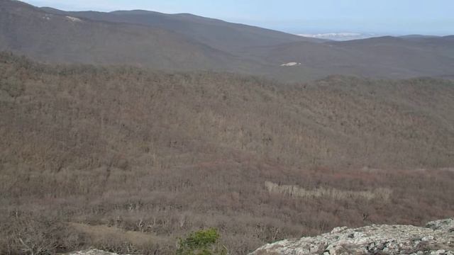 Вид с Биюк-Чатал-Кая. смотреть онлайн