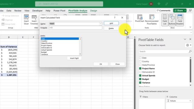 How To Create Pivot Tables In Excel | Beginner Tutorial | Office 365