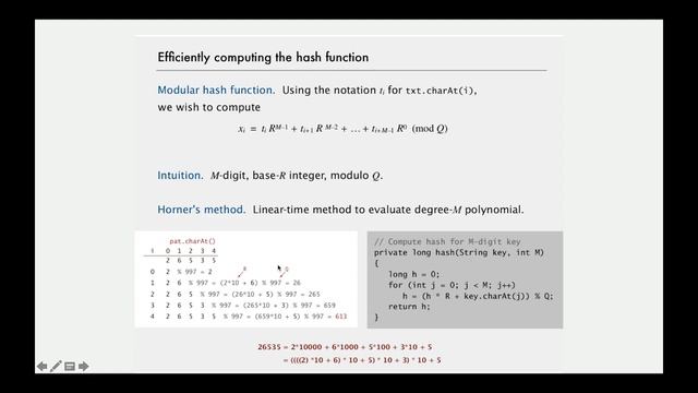 Algorithms – II Substring Search vol.2