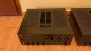 Technics SU-VX800 x 2 & some Technics display stands