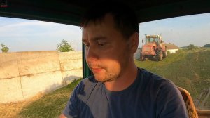 Заготавливаем сенаж! Приехал John Deere 6710. Я на трамбовке сенажа!