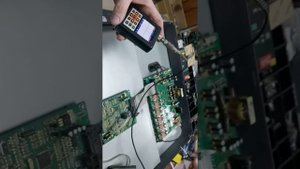 Проверка драйверов IGBT- ремонт Китайского преобразователя частоты 132 кВт в КИПлаб.РФ +79054188772