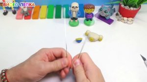 Лепим САНС, ФРИСК И ПАПИРУС из игры Андертейл | Undertale PLASTICINE TUTORIAL