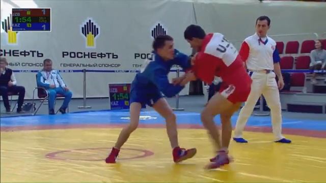 Sambo World Cup Kharlampiev Memorial 2018. Day 2. Mat 3