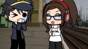 я на столько д.л.б.б что нахамил менту||гача лайф||