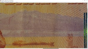 Пятитысячная купюра 5000 рублей рассматриваю под микроскопом все её секреты 4k-разрешение