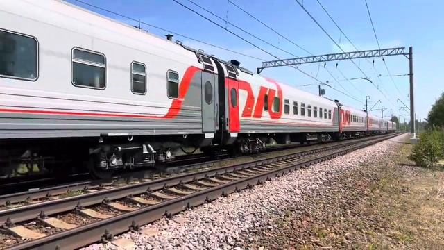 Туристический поезд «Культурный Петербург» под паровозом П36 смотреть онлайн