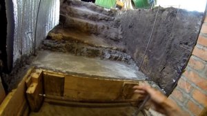 Как залить крепкие качественные ровные ступеньки, опалубка для заливки бетона крыльцо в подземелье